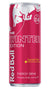 Red Bull energy drink can in winter edition packaging on a white background