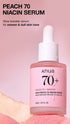 ANUA Peach 70% Niacinamide Serum - Brightening Hydrating Face Serum 30ml