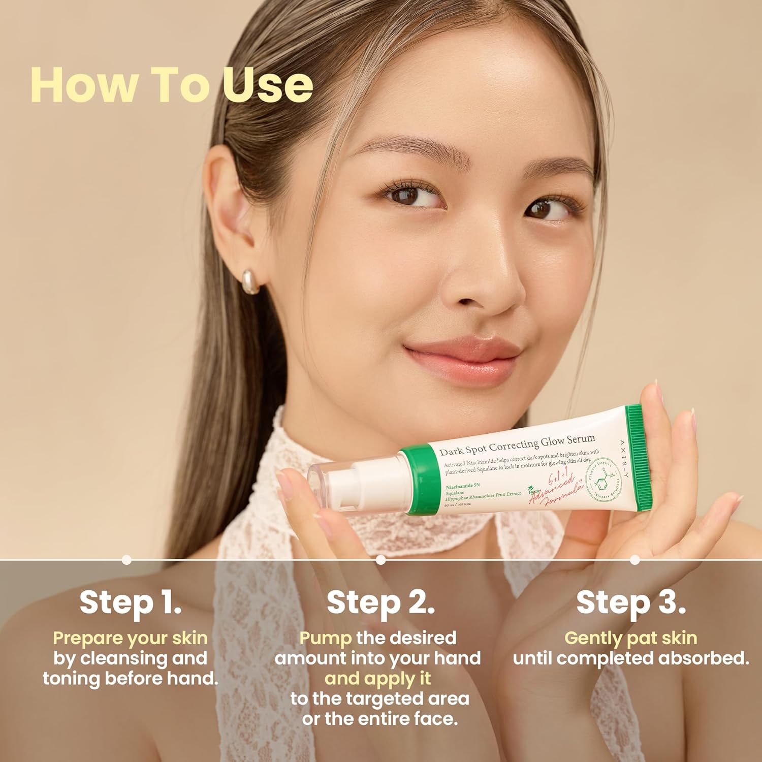 AXIS-Y Dark Spot Correcting Glow Serum - Brightening Treatment 50ml