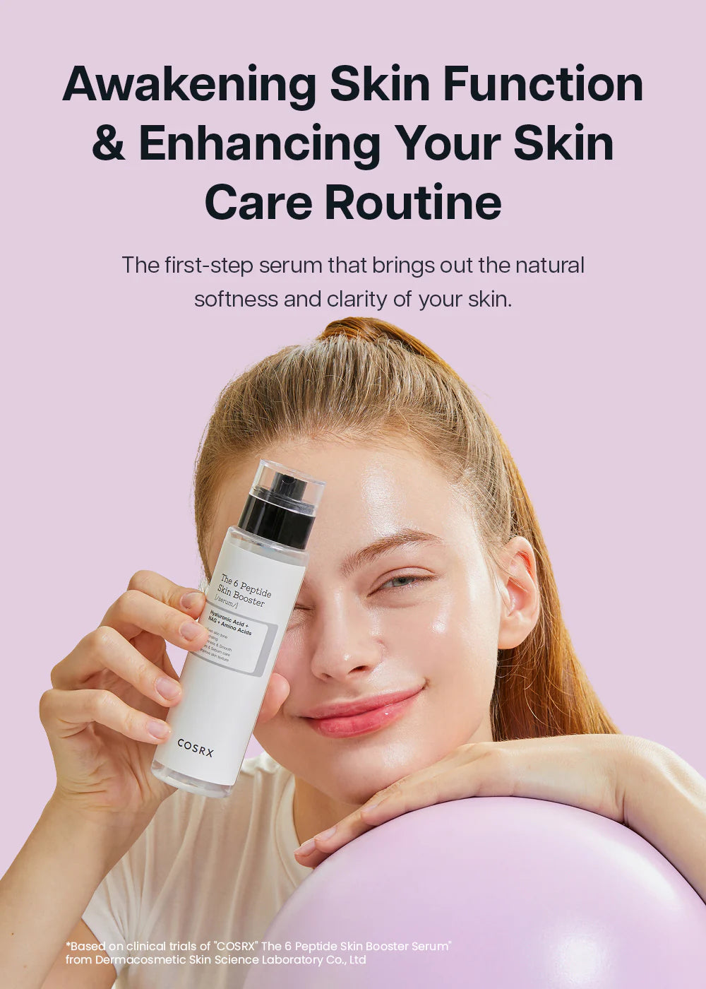 COSRX The 6 Peptide Skin Booster - Advanced Anti-Aging Serum 150ml