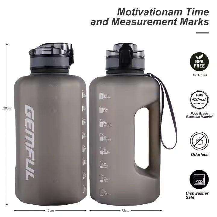 Big Water Bottle 2.2 Litre with Handle Leak Proof