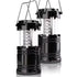 2 Pack Portable Led Camping Lantern Flashlights