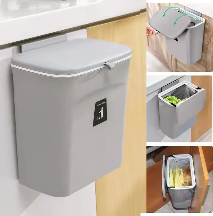 Kitchen Compost Bin for Counter Top or Under Sink Hanging